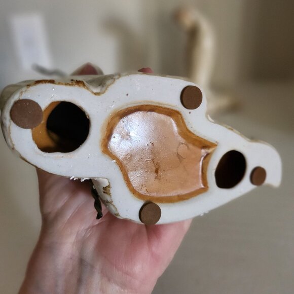 Three Piece Natural Tone Ceramic Holy Family Set - Picture 9 of 10